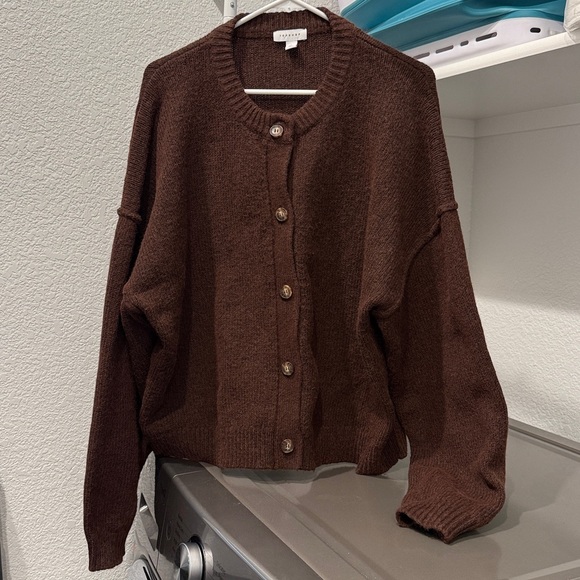 Topshop Exposed Seam Cardigan - Picture 2 of 6